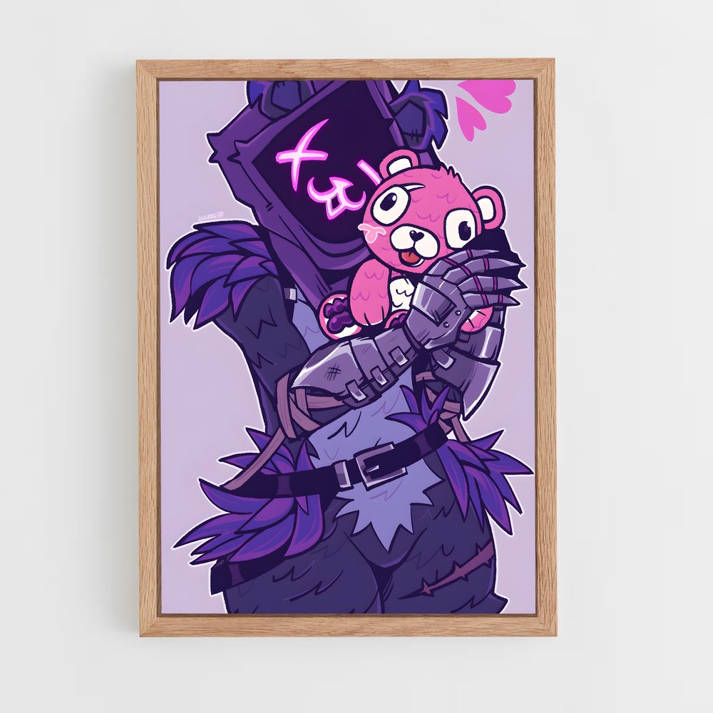 Poster Purrfect Battle – affiche Fortnite (vue 4)